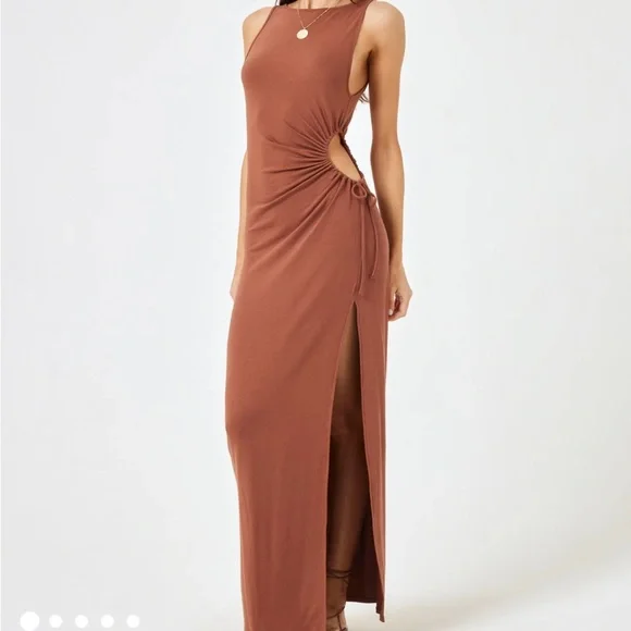 tiana brown dress DP358 main image 1